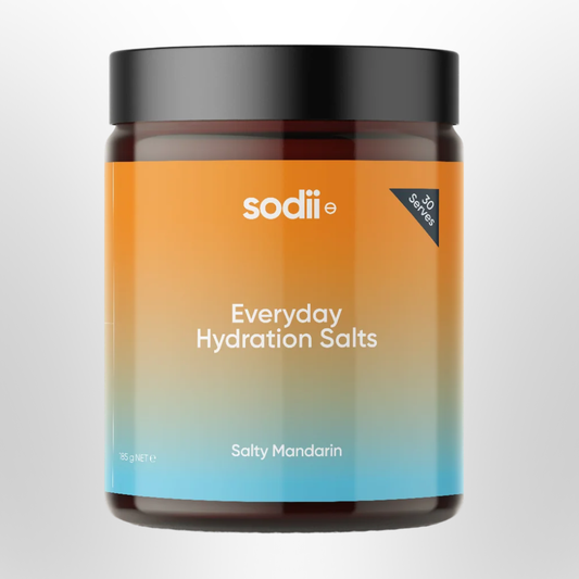 SODII Salty Mandarin Everyday Hydration Salts 185g