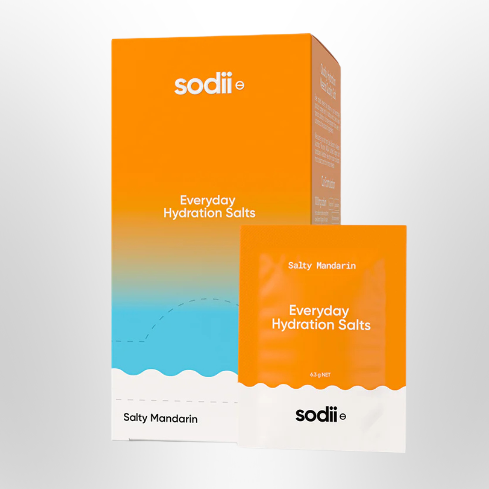 SODII Salty Mandarin Everyday Hydration Salts 30 Sachets