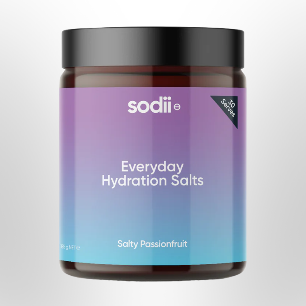 SODII Salty Passionfruit Everyday Hydration Salts 185g