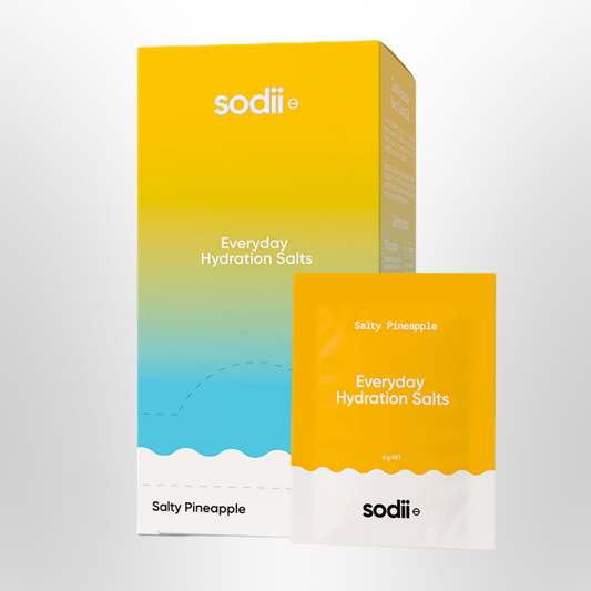 SODII Salty Pineapple Everyday Hydration Salts 30 Sachets