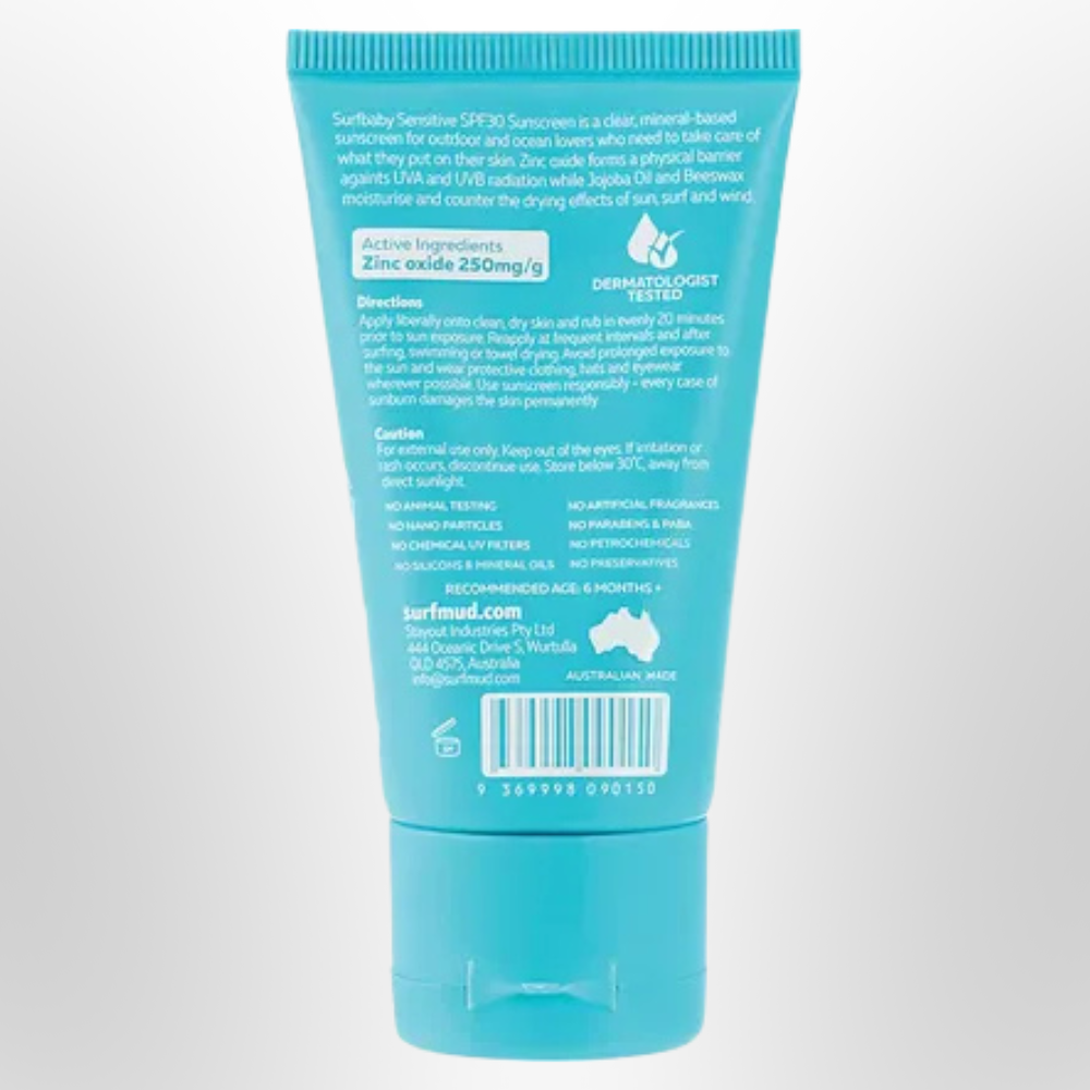 SURFMUD SurfBaby Sensitive Sunscreen SPF30 50g