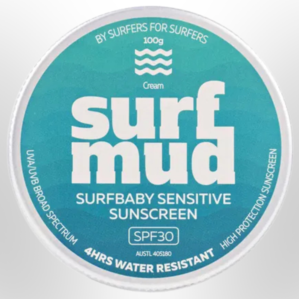 SURFMUD SurfBaby Sensitive Sunscreen SPF30 Tin 100g