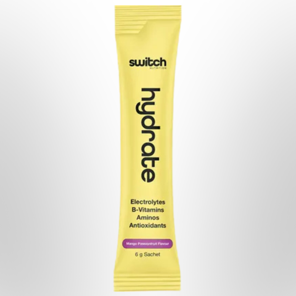 SWITCH NUTRITION Hydrate Electrolytes Mango Passionfruit 20 Sachets