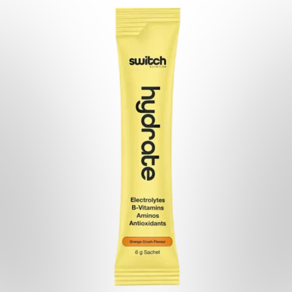 SWITCH NUTRITION Hydrate Electrolytes Orange Crush 20 Sachets