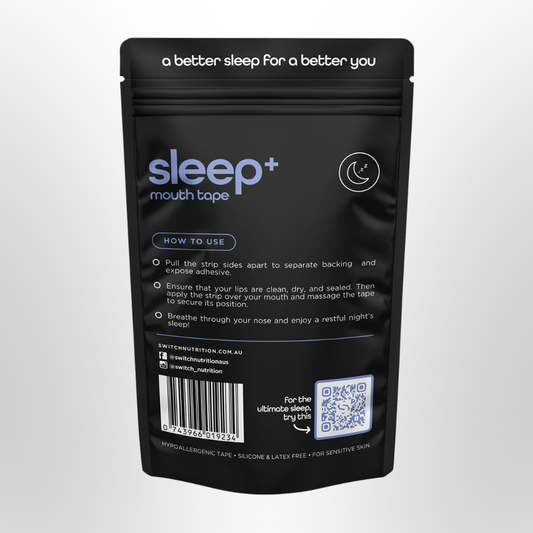 SWITCH NUTRITION Sleep+ Mouth Tape 30pk