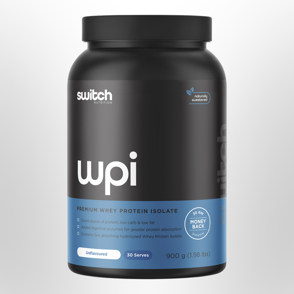 SWITCH NUTRITION WPI Premium Whey Protein Isolate Unflavoured 900g