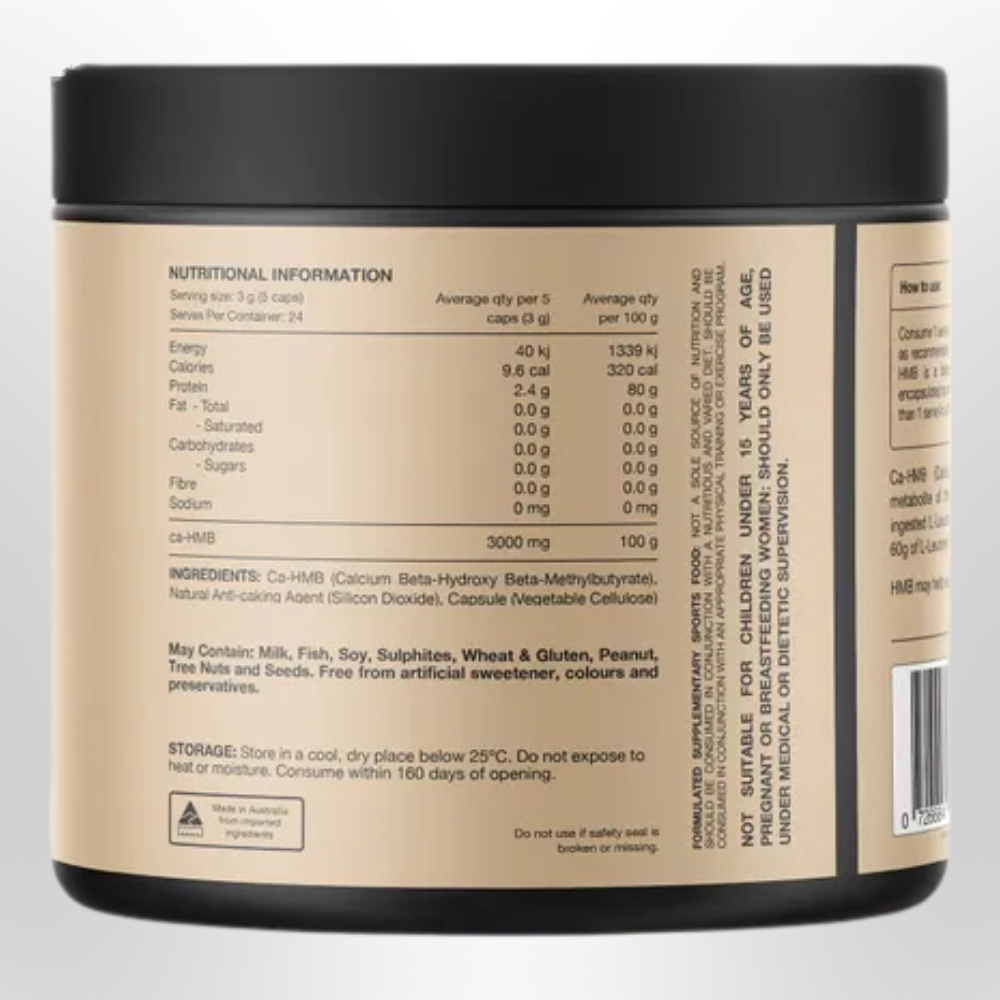 SWITCH NUTRITION hmb (120 Caps)