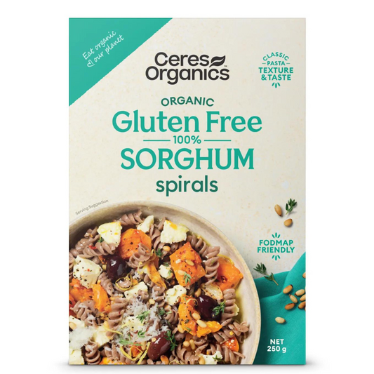 CERES ORGANICS Sorghum GF Spirals 250g