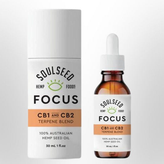 SOUL SEED Focus Hemp Seed Oil Terpene Blend 30ml