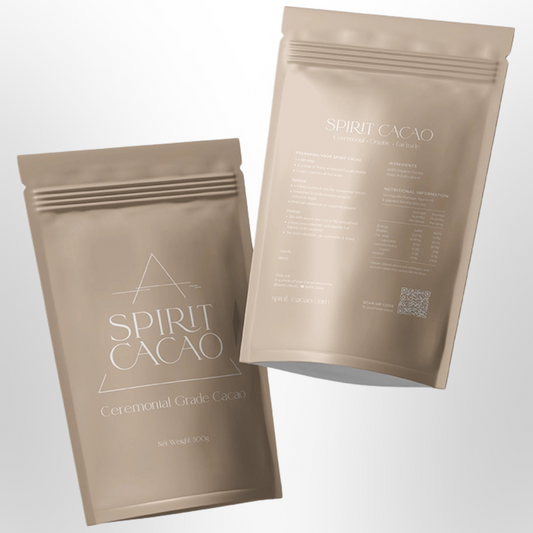 SPIRIT CACAO Ceremonial Grade Cacao 500g