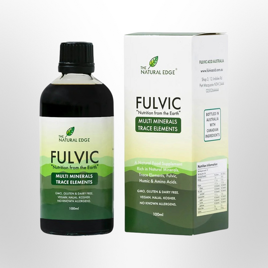 THE NATURAL EDGE Fulvic (Multi Minerals Trace Elements) 100ml