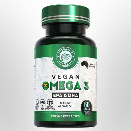 THERAPEIA AUSTRALIA Omega 3 (Marine Algae Oil EPA & DHA) 60 vegan soft-gel caps