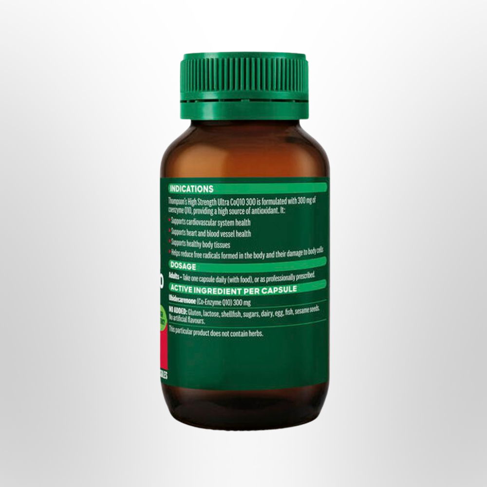 THOMPSONS High Strength Ultra CoQ10 300 60 Caps