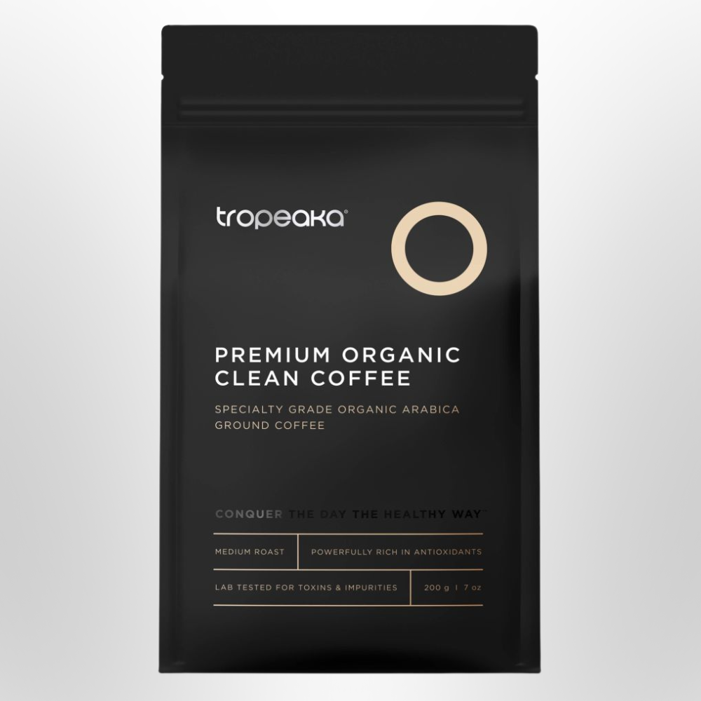 TROPEAKA Premium Organic Clean Coffee Ground 200g