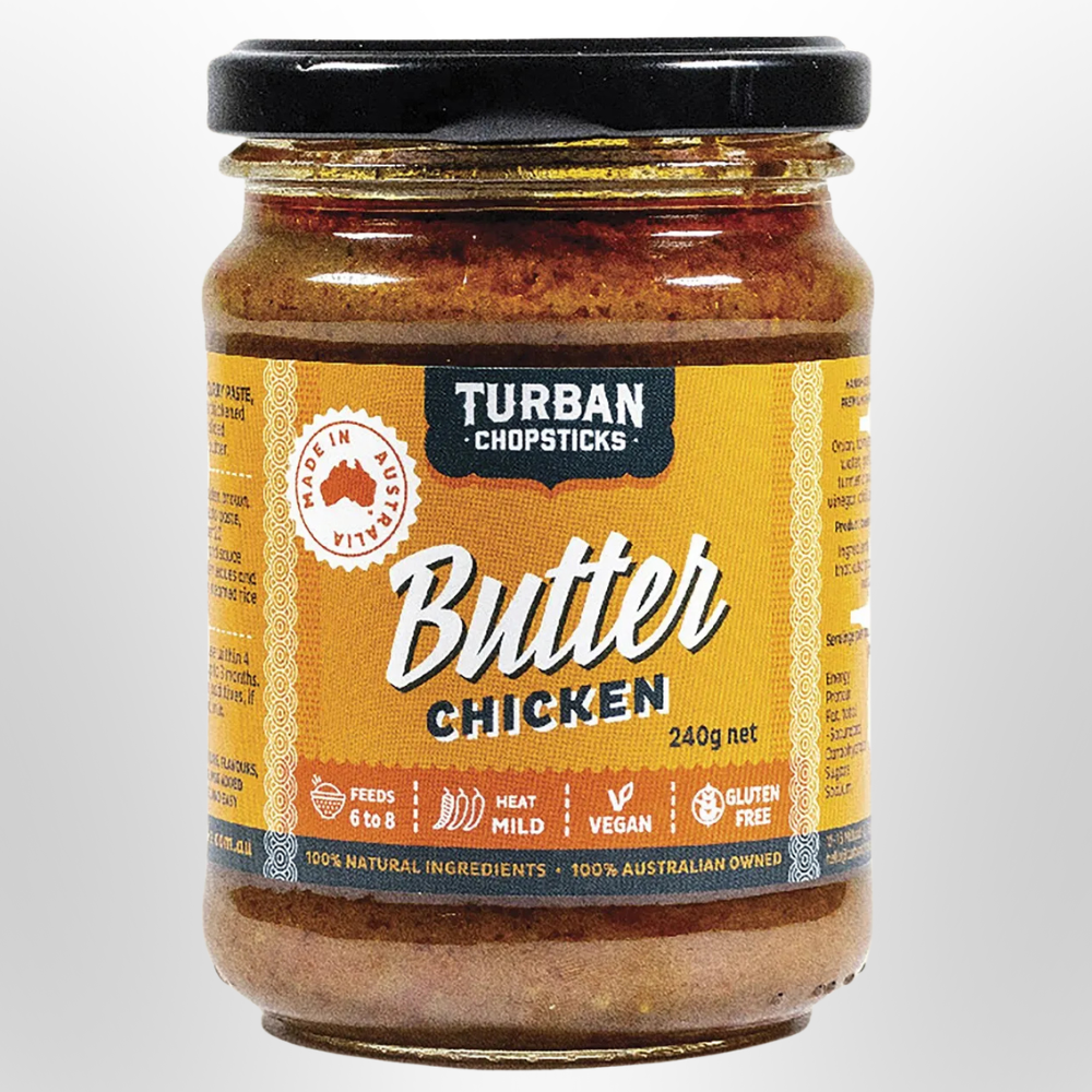 TURBAN CHOPSTICKS Butter Chicken Curry Paste 240g