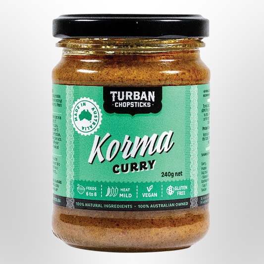 TURBAN CHOPSTICKS Korma Curry Paste 240g