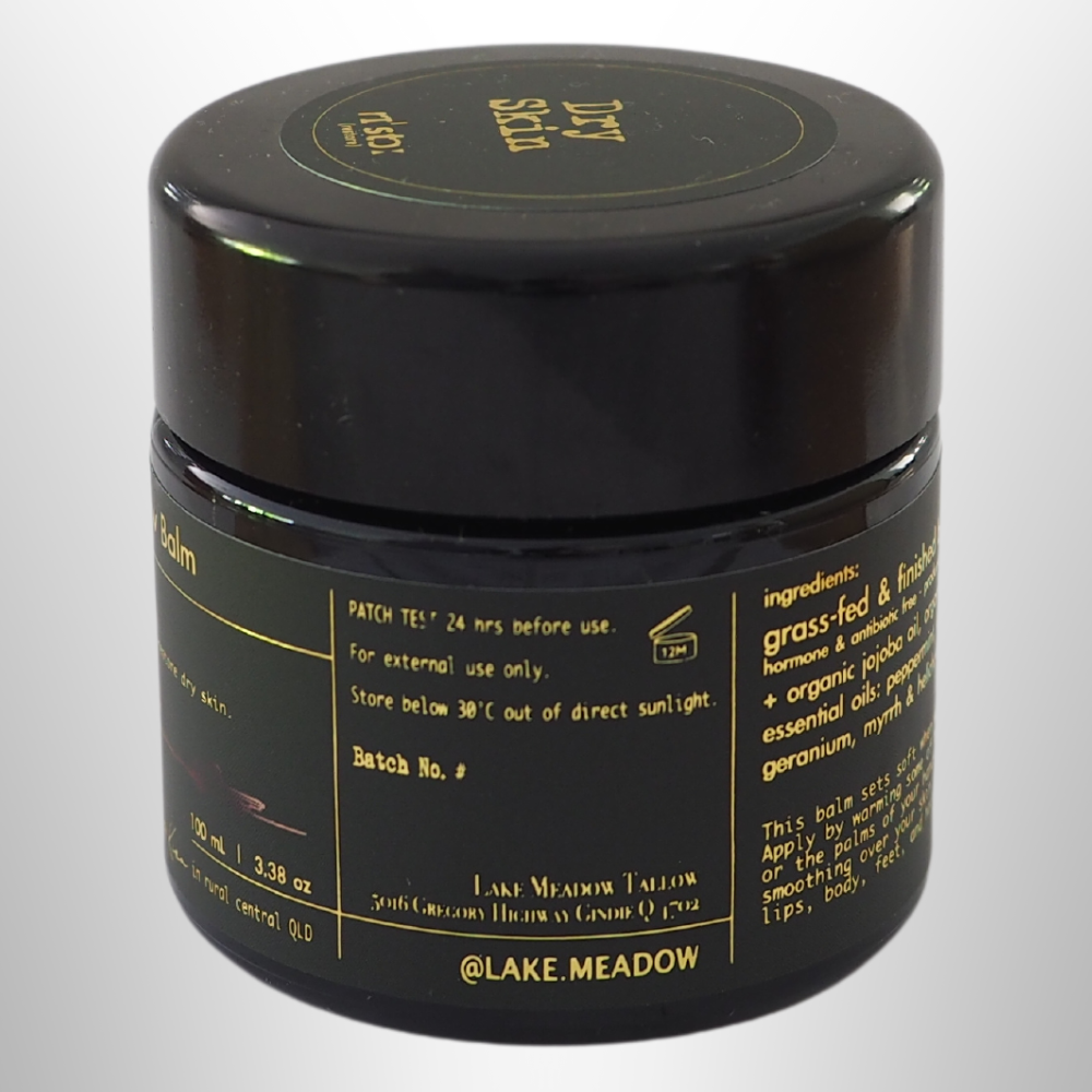 Whipped Tallow Balm Restore Dry Skin 100ml LAKE MEADOW
