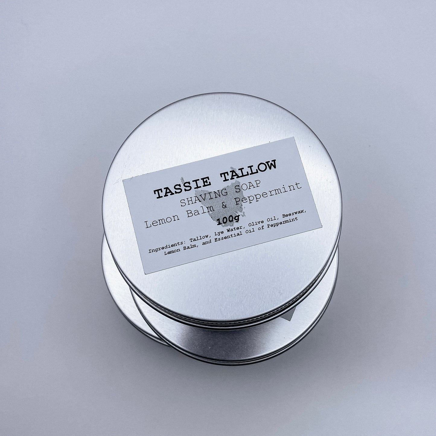 TT Shaving Soap Lemon Balm & Peppermint 100g