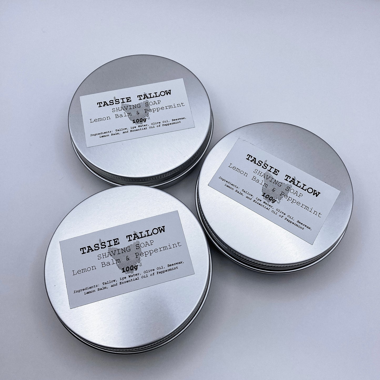 TT Shaving Soap Lemon Balm & Peppermint 100g