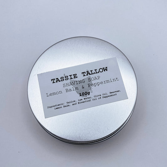 TT Shaving Soap Lemon Balm & Peppermint 100g