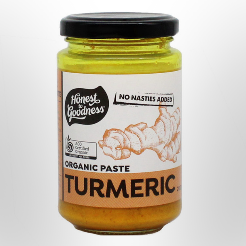 Turmeric Paste 200g Organic HONEST TO GOODNESS