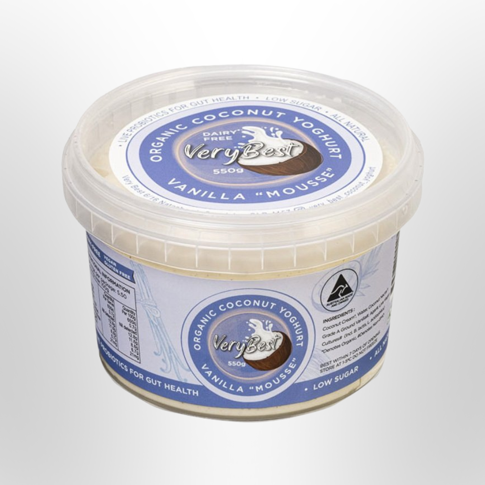VERY BEST Coconut Yoghurt Vanilla Mousse 550g