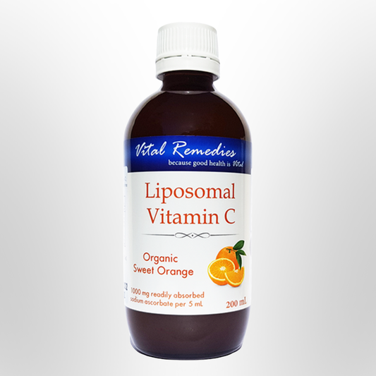 VITAL REMEDIES Liposomal Vitamin C Organic Sweet Orange 200ml