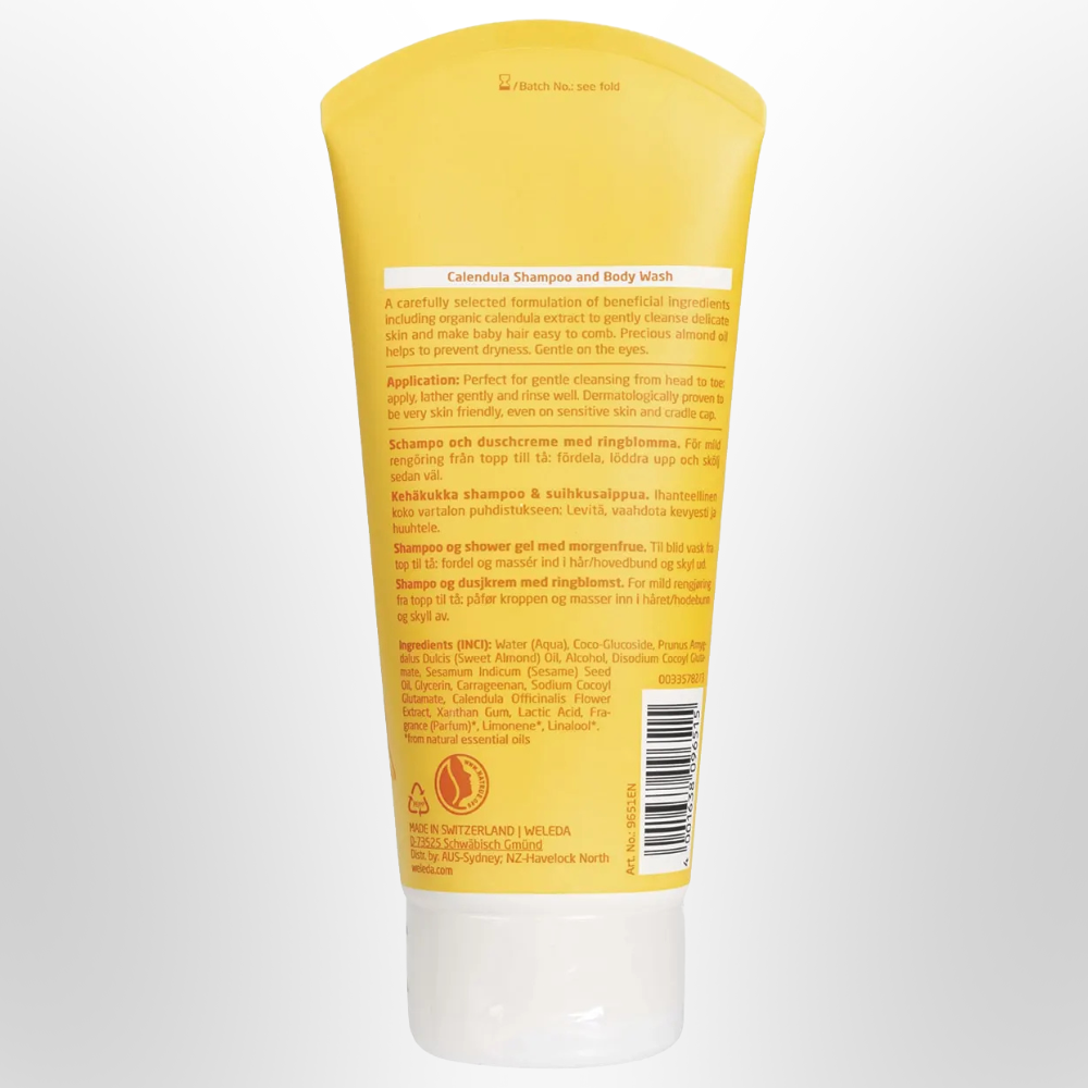 WELEDA Calendula Shampoo & Body Wash Baby 200ml