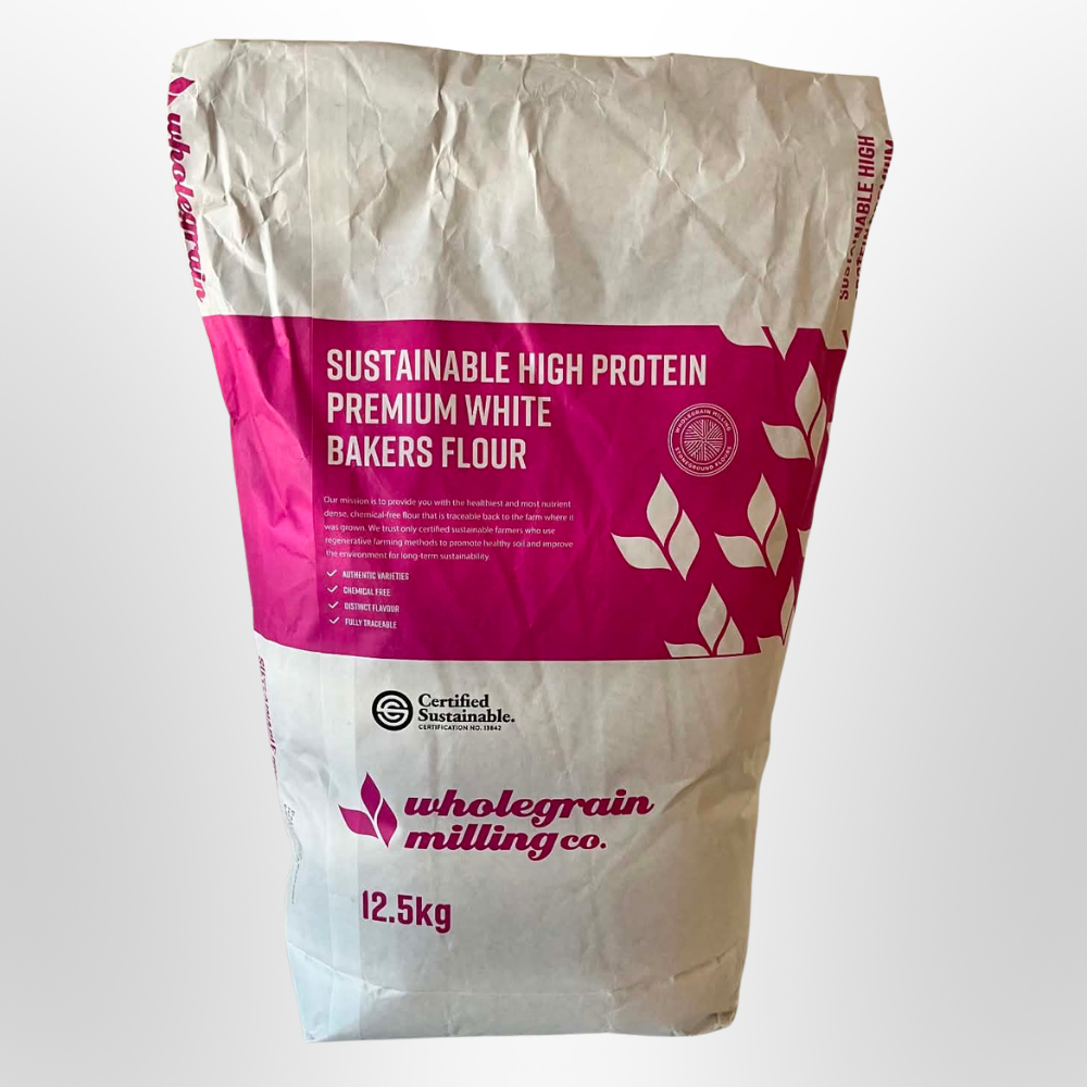 WMC Premium White Bakers Flour High Protein SUSTAINABLE 12.5kg