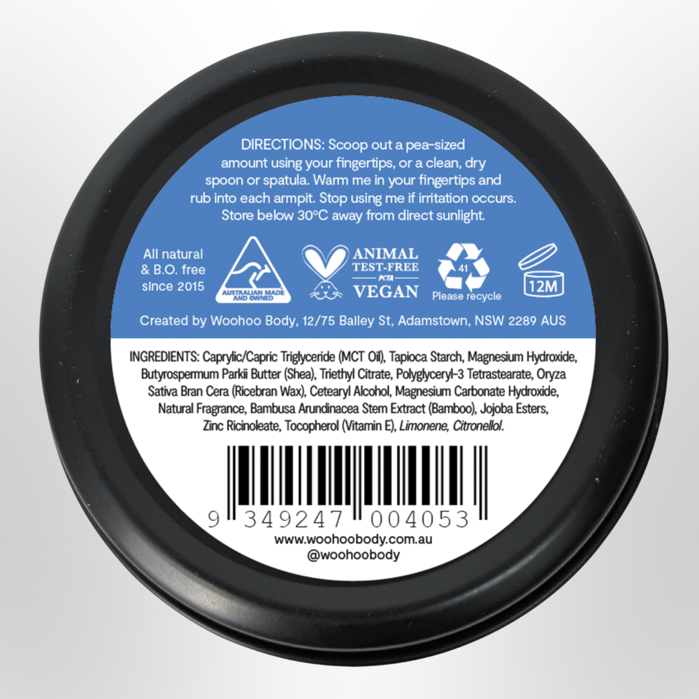 WOOHOO Drift Paste Deodorant Extra Strength 60g