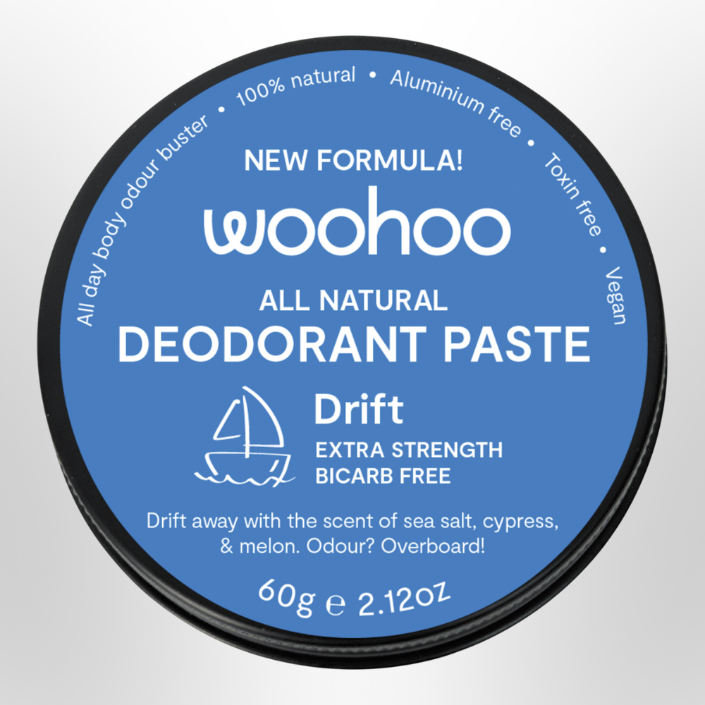 WOOHOO Drift Paste Deodorant Extra Strength 60g