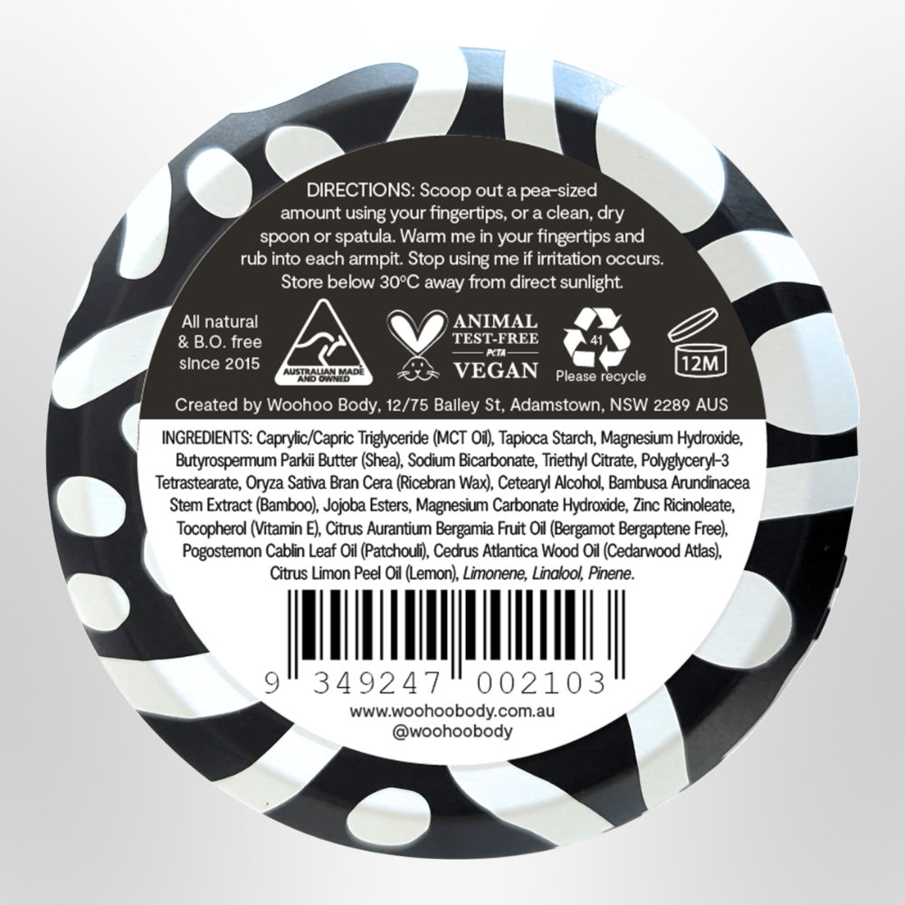 WOOHOO Tux Paste Deodorant Extra Strength 60g