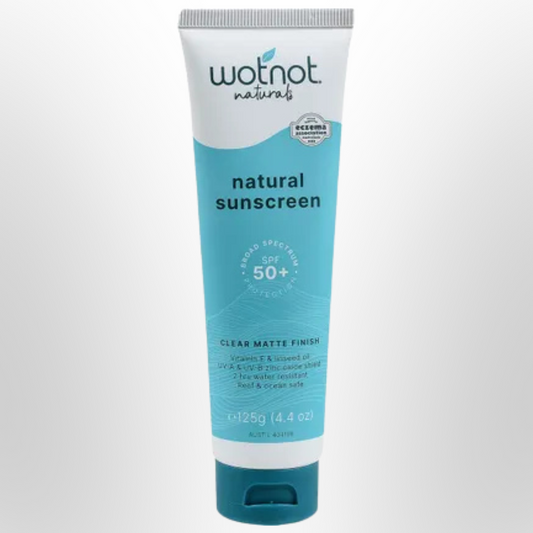 WOTNOT Sunscreen Natural SPF50+ 125g