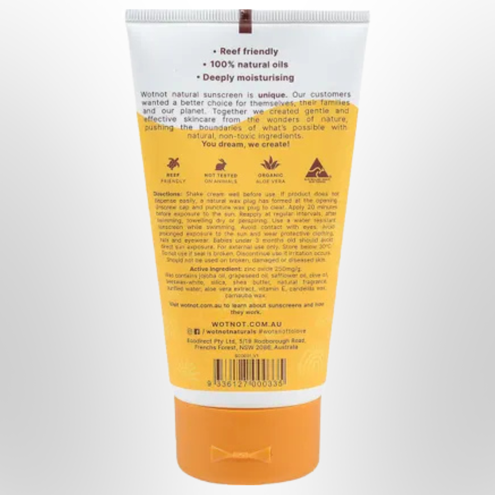 WOTNOT Sunscreen Sensitive Skin SPF 30 150g
