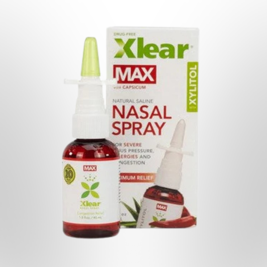 XLEAR MAX Xylitol Natural Saline Nasal Spray 45ml