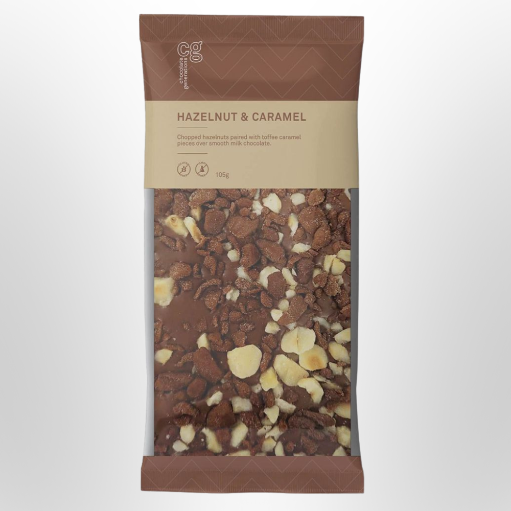 YOURS TRULY Chocolate Generations Hazelnut Caramel 105g