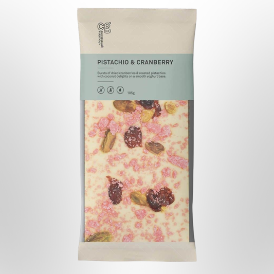 YOURS TRULY Chocolate Generations Pistachio & Cranberry 105g