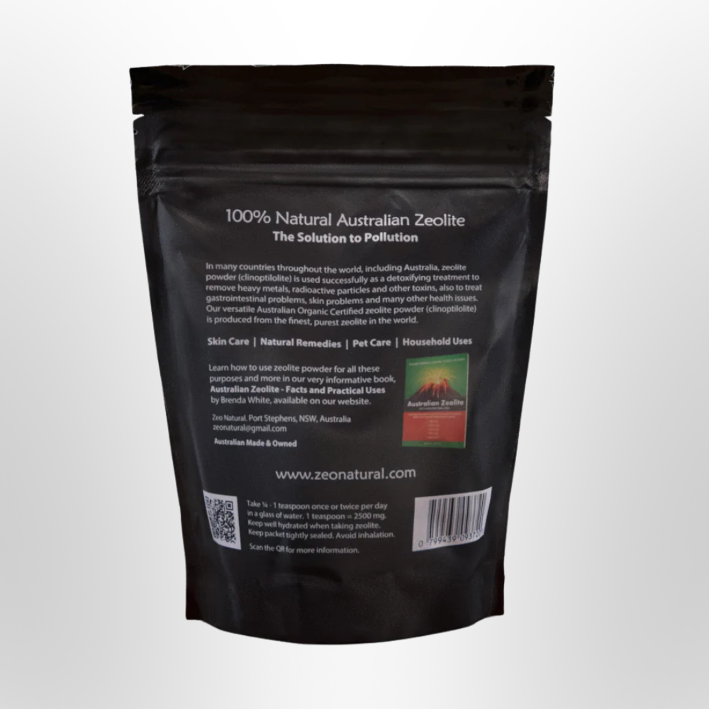 ZEO NATURAL Zeolite Powder Australian 400g