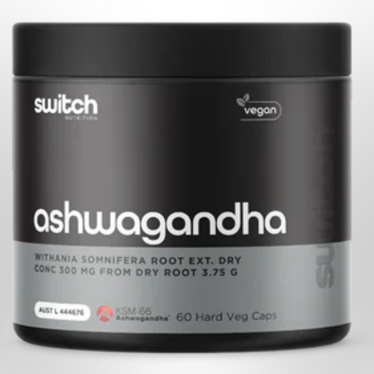 SWITCH NUTRITION Ashwagandha 60 Caps