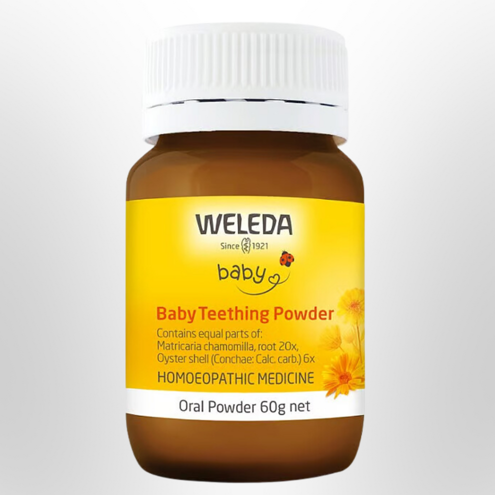 WELEDA Baby Teething Oral Powder 60g – Soltree Wholefoods