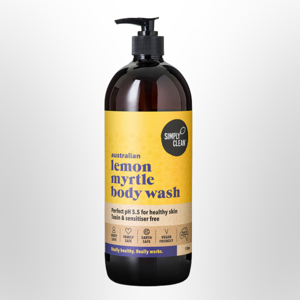 Lemon Myrtle Body Wash 1L SIMPLY CLEAN